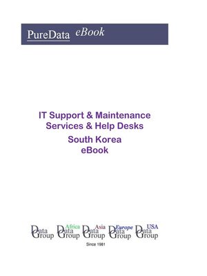 cover image of IT Support & Maintenance Services & Help Desks in South Korea